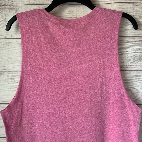 Under Armour Pink Sleeveless Shirt or Tank Top Athletic Active Size L - Picture 5 of 12